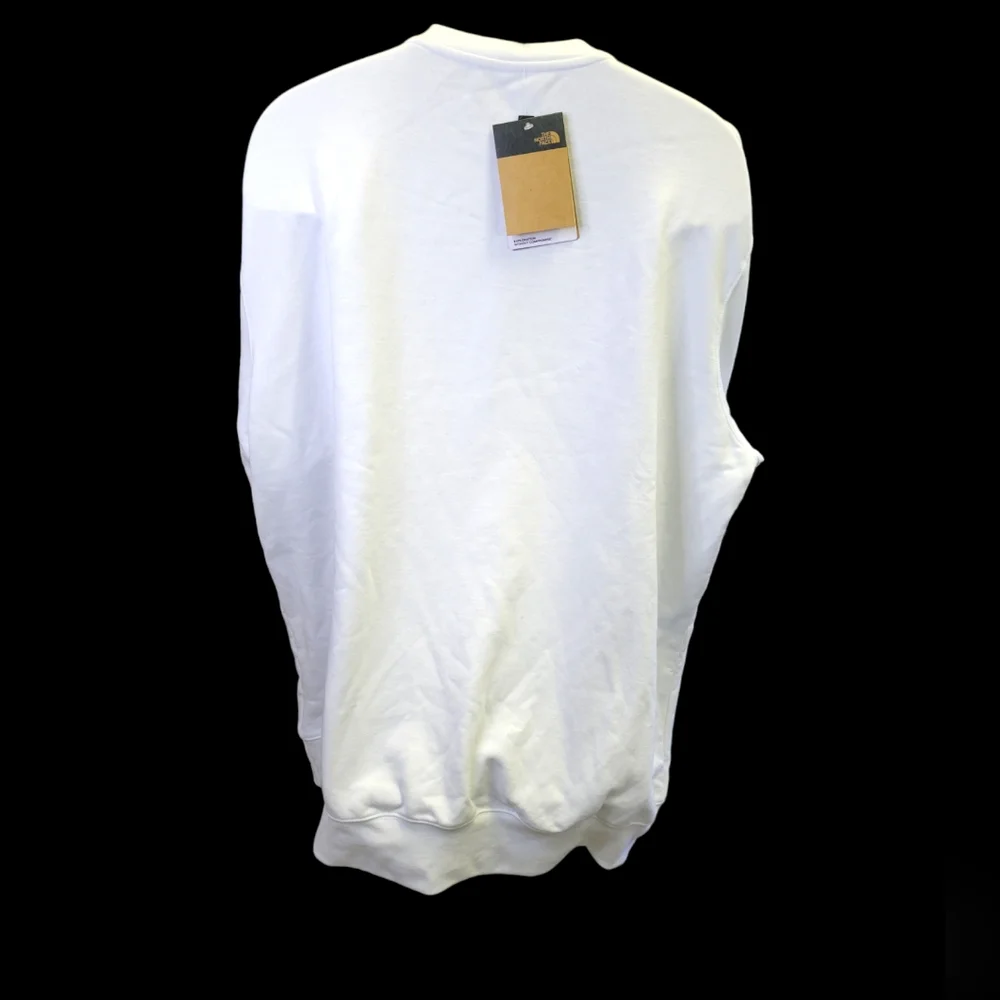 The North Face White Earth Day Crewneck Raglan Sweatshirt sz XXL NWT